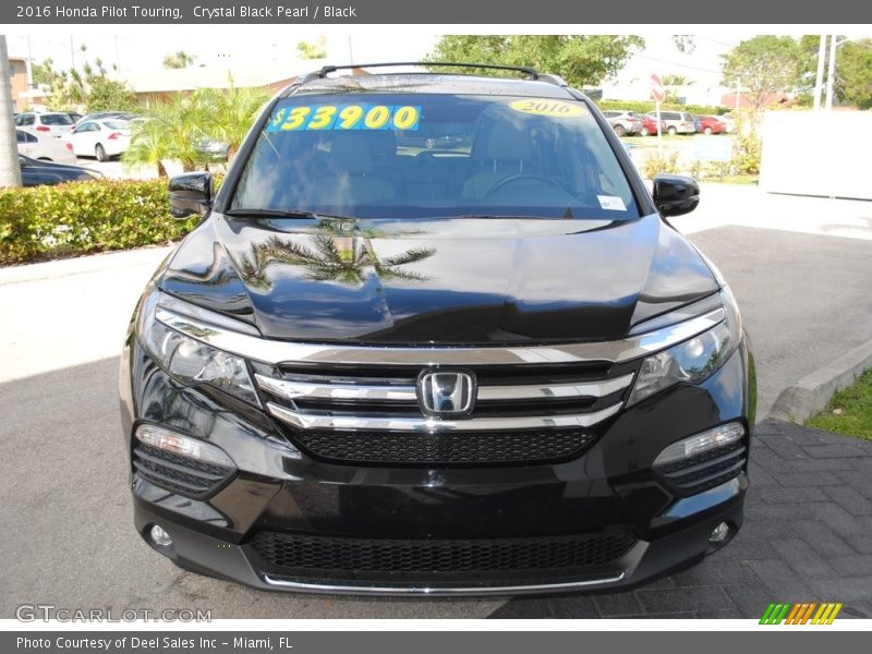 Crystal Black Pearl / Black 2016 Honda Pilot Touring