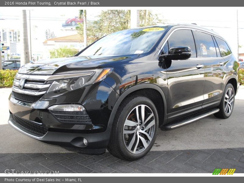 Crystal Black Pearl / Black 2016 Honda Pilot Touring