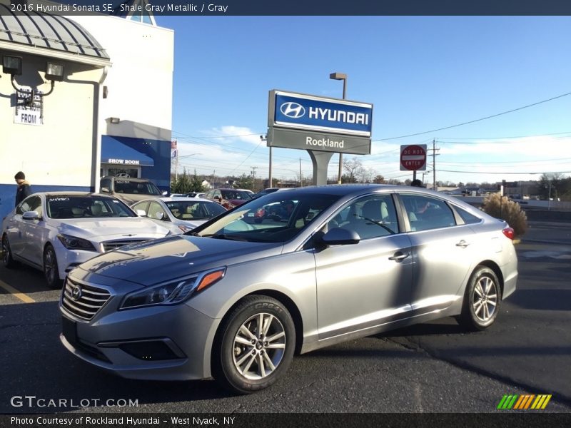 Shale Gray Metallic / Gray 2016 Hyundai Sonata SE