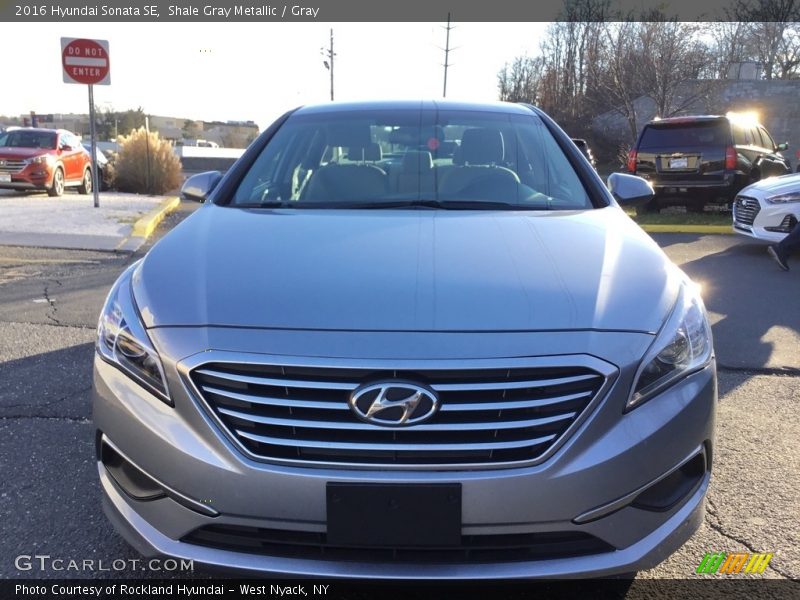 Shale Gray Metallic / Gray 2016 Hyundai Sonata SE