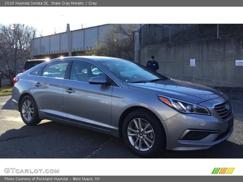 Shale Gray Metallic / Gray 2016 Hyundai Sonata SE