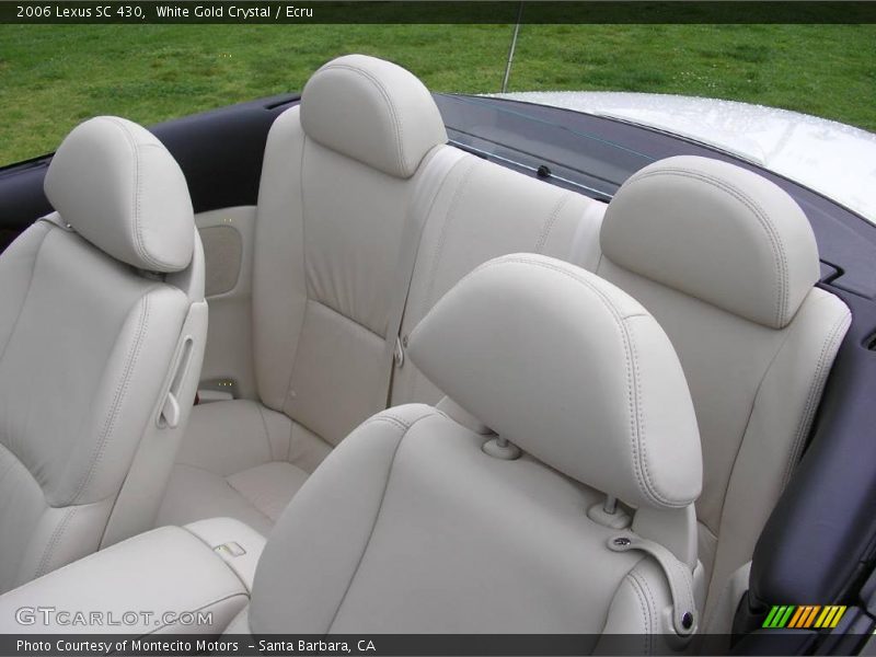 White Gold Crystal / Ecru 2006 Lexus SC 430
