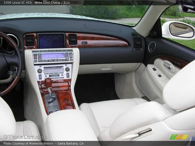 White Gold Crystal / Ecru 2006 Lexus SC 430