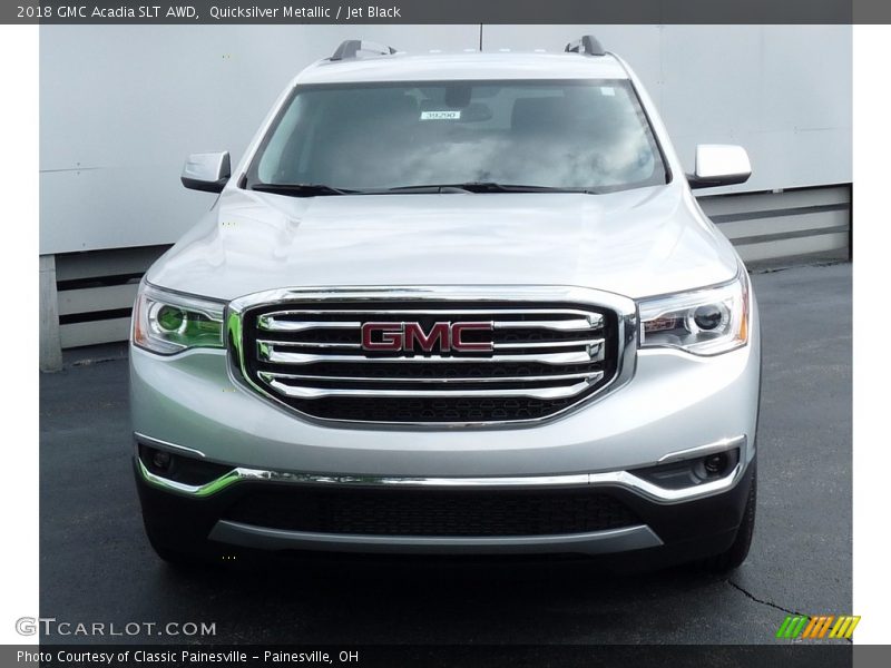 Quicksilver Metallic / Jet Black 2018 GMC Acadia SLT AWD