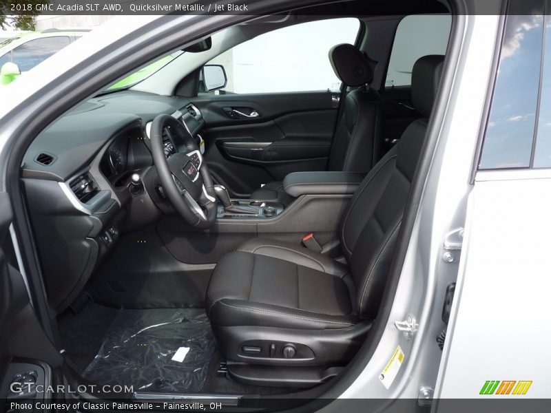 Quicksilver Metallic / Jet Black 2018 GMC Acadia SLT AWD