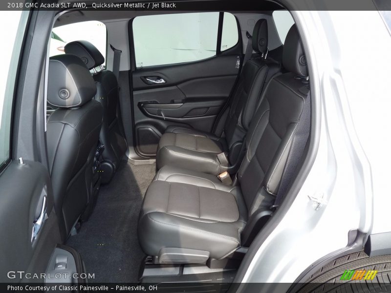 Quicksilver Metallic / Jet Black 2018 GMC Acadia SLT AWD
