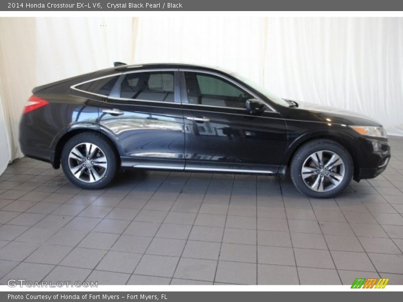 Crystal Black Pearl / Black 2014 Honda Crosstour EX-L V6
