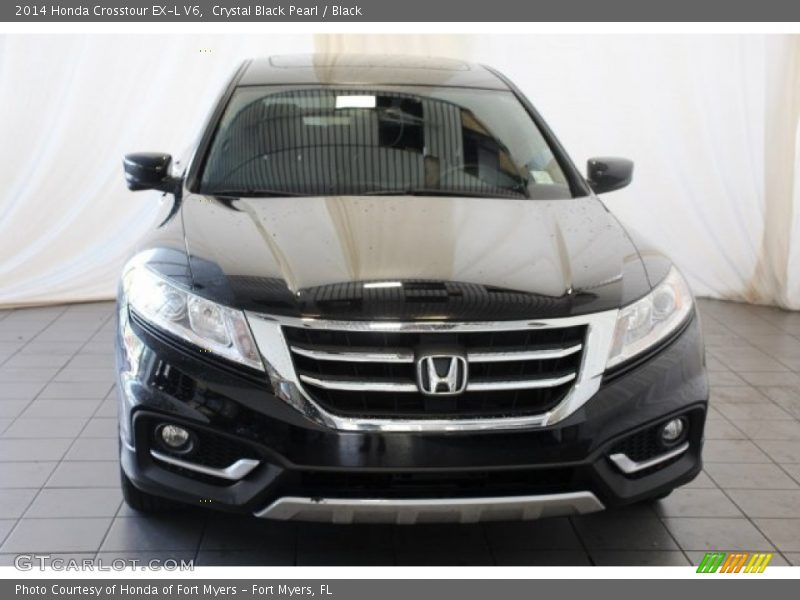 Crystal Black Pearl / Black 2014 Honda Crosstour EX-L V6