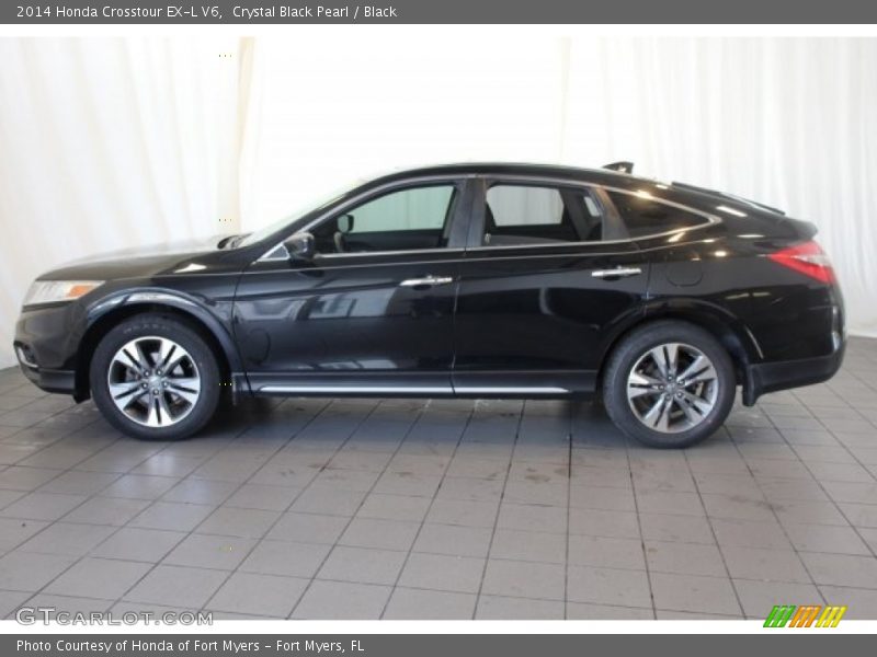 Crystal Black Pearl / Black 2014 Honda Crosstour EX-L V6