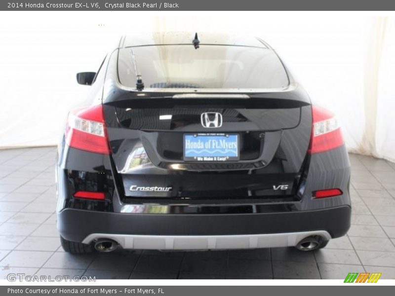 Crystal Black Pearl / Black 2014 Honda Crosstour EX-L V6