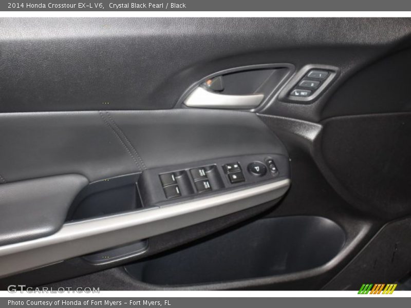 Crystal Black Pearl / Black 2014 Honda Crosstour EX-L V6