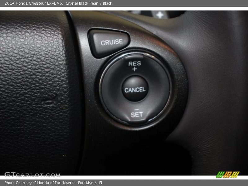 Crystal Black Pearl / Black 2014 Honda Crosstour EX-L V6