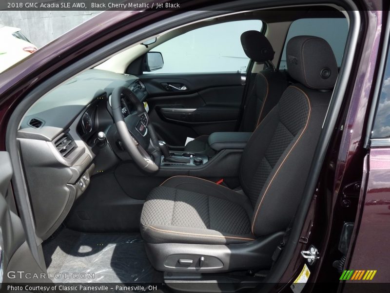 Black Cherry Metallic / Jet Black 2018 GMC Acadia SLE AWD