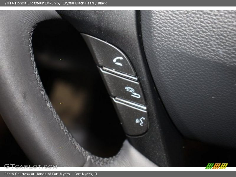 Crystal Black Pearl / Black 2014 Honda Crosstour EX-L V6