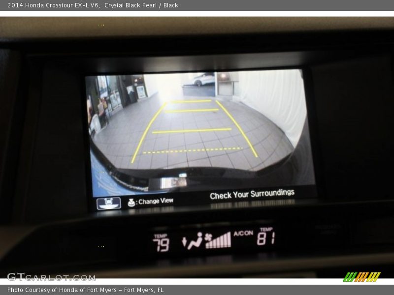 Crystal Black Pearl / Black 2014 Honda Crosstour EX-L V6