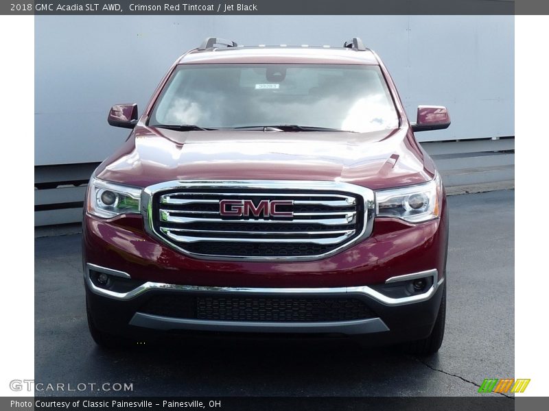 Crimson Red Tintcoat / Jet Black 2018 GMC Acadia SLT AWD