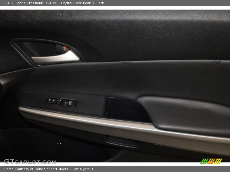 Crystal Black Pearl / Black 2014 Honda Crosstour EX-L V6