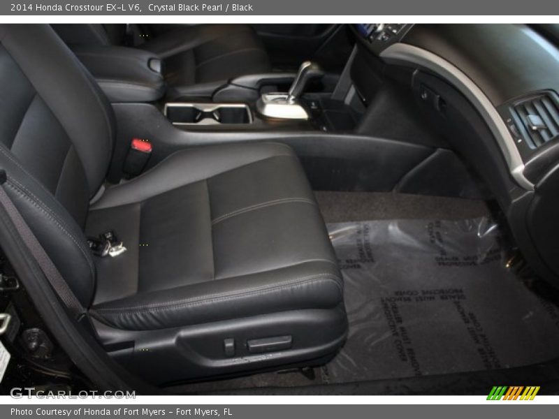 Crystal Black Pearl / Black 2014 Honda Crosstour EX-L V6