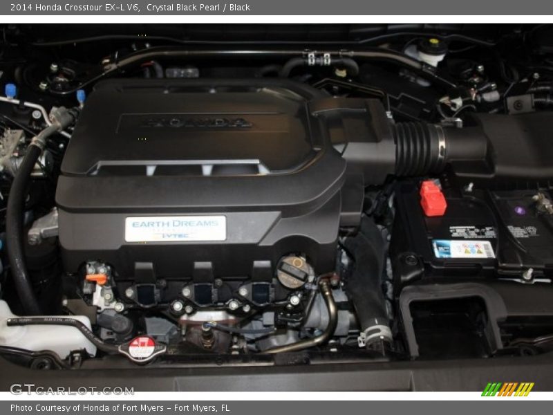 Crystal Black Pearl / Black 2014 Honda Crosstour EX-L V6
