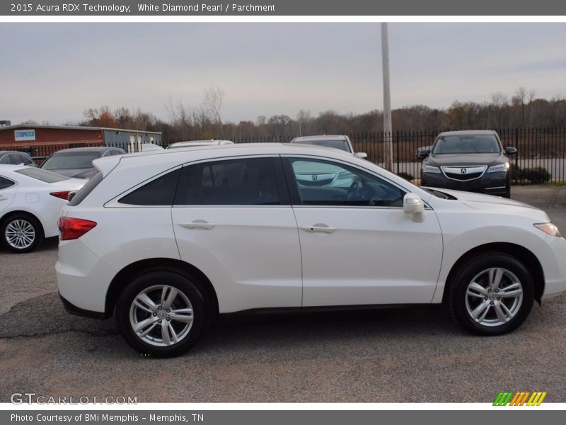 White Diamond Pearl / Parchment 2015 Acura RDX Technology