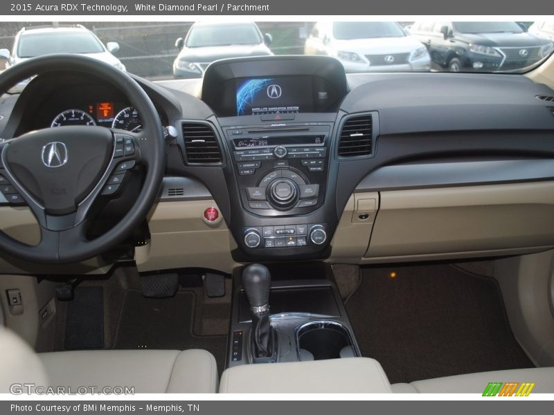 White Diamond Pearl / Parchment 2015 Acura RDX Technology