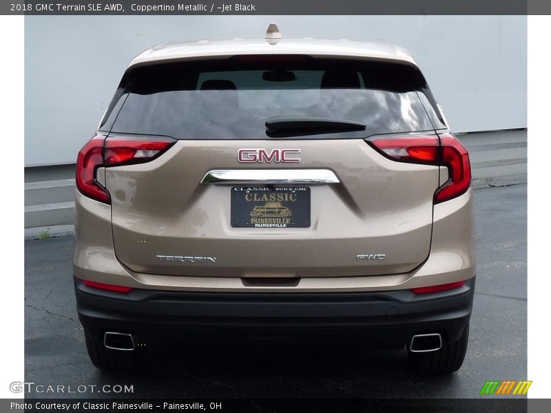 Coppertino Metallic / ­Jet Black 2018 GMC Terrain SLE AWD