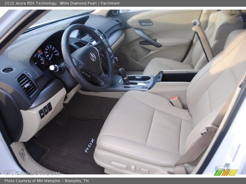 White Diamond Pearl / Parchment 2015 Acura RDX Technology