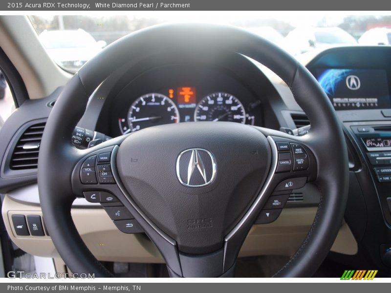 White Diamond Pearl / Parchment 2015 Acura RDX Technology