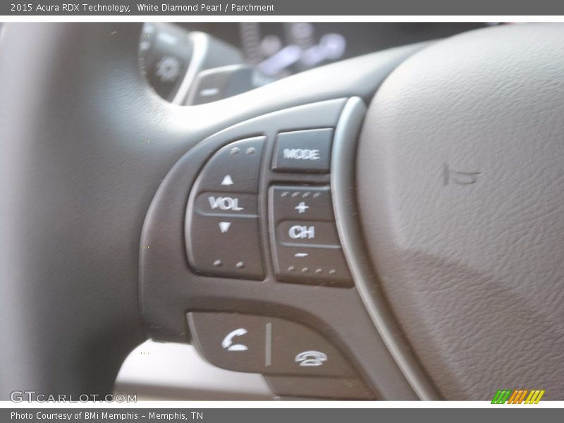 White Diamond Pearl / Parchment 2015 Acura RDX Technology