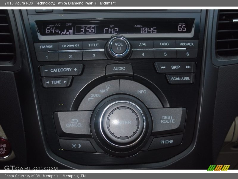 White Diamond Pearl / Parchment 2015 Acura RDX Technology