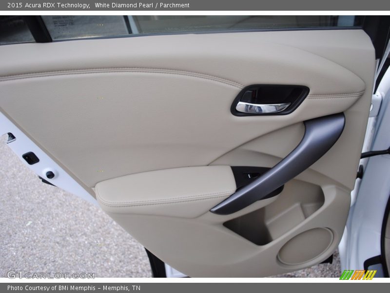 White Diamond Pearl / Parchment 2015 Acura RDX Technology