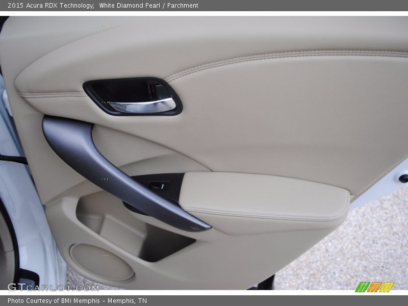 White Diamond Pearl / Parchment 2015 Acura RDX Technology