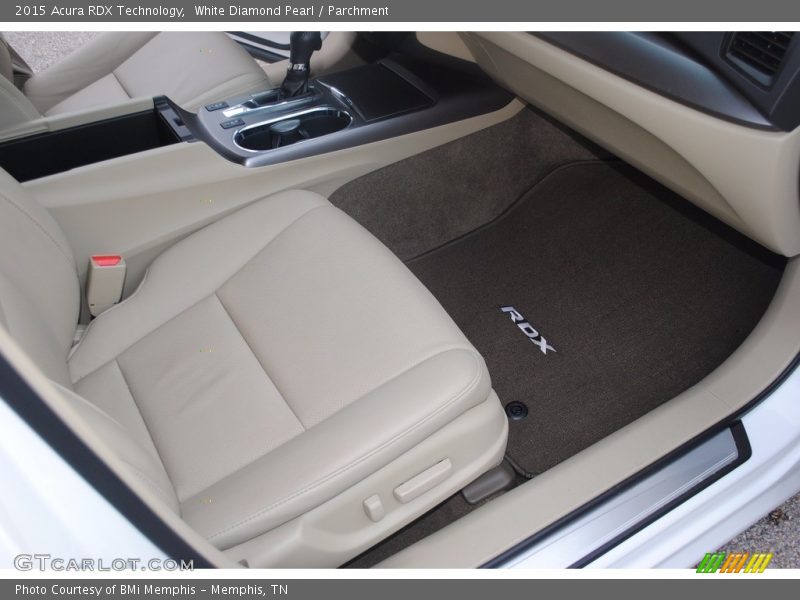 White Diamond Pearl / Parchment 2015 Acura RDX Technology