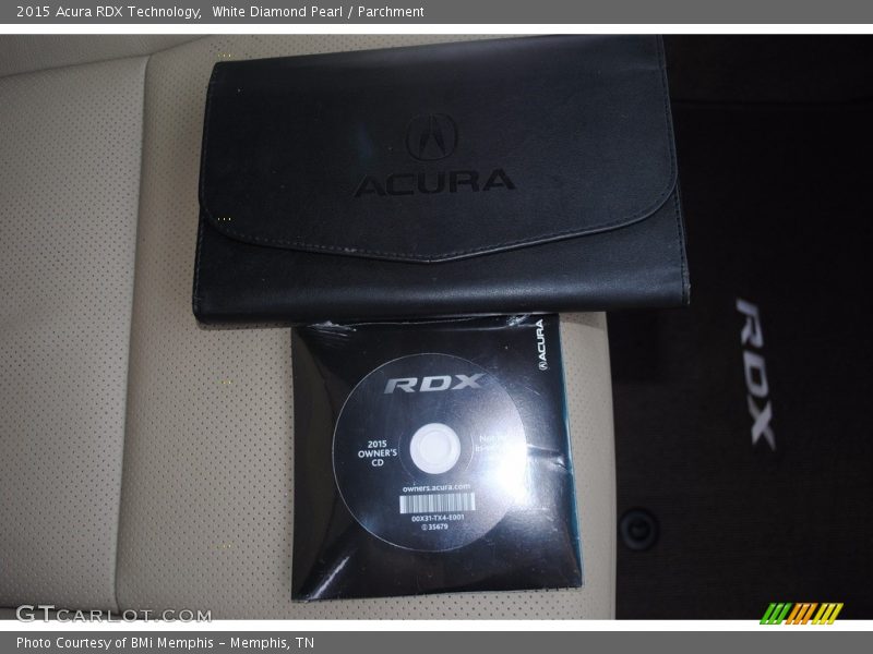 White Diamond Pearl / Parchment 2015 Acura RDX Technology
