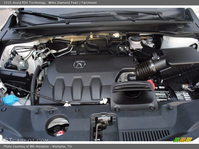 White Diamond Pearl / Parchment 2015 Acura RDX Technology