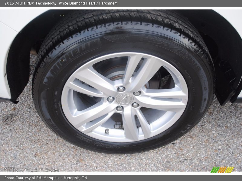 White Diamond Pearl / Parchment 2015 Acura RDX Technology
