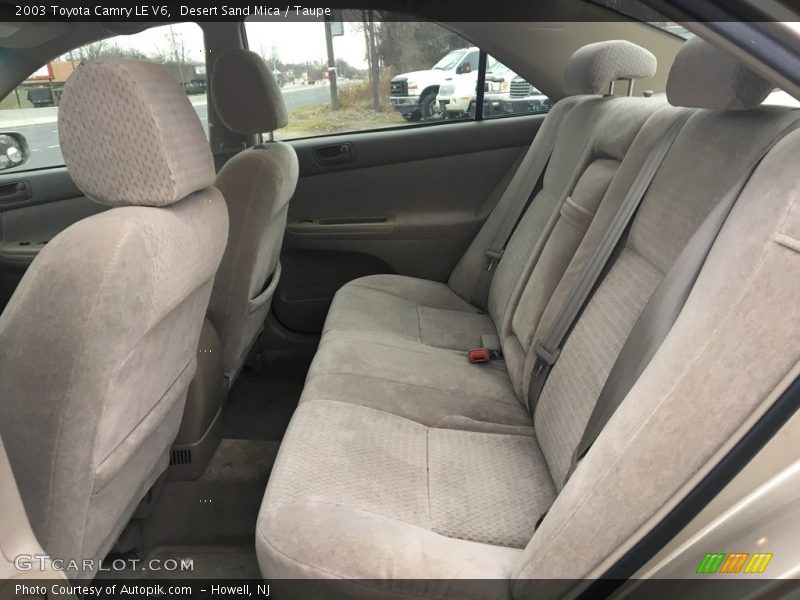 Desert Sand Mica / Taupe 2003 Toyota Camry LE V6