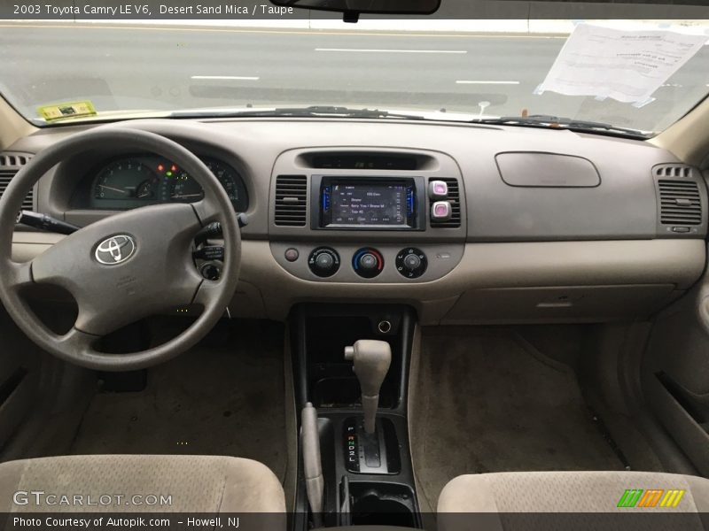 Desert Sand Mica / Taupe 2003 Toyota Camry LE V6