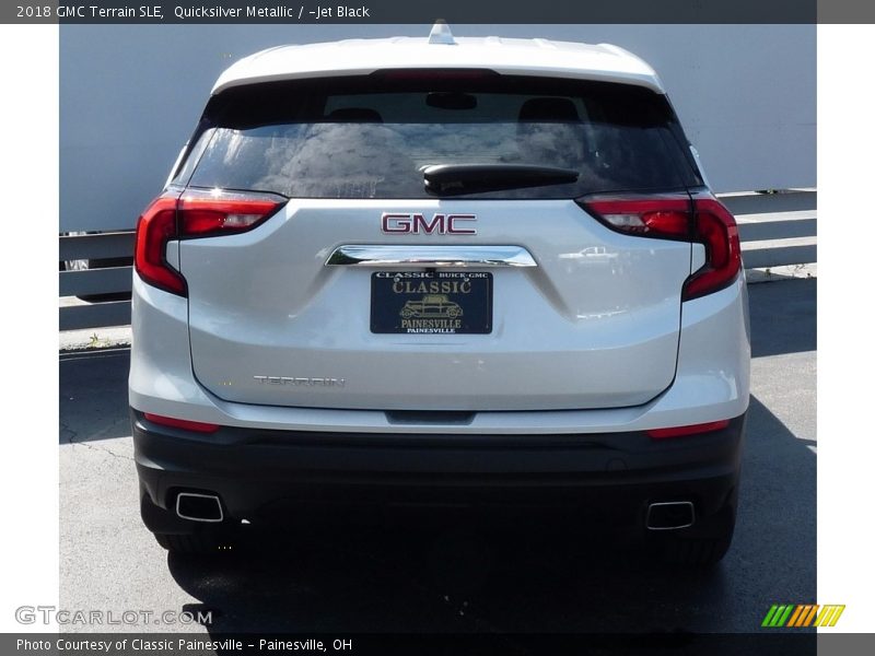 Quicksilver Metallic / ­Jet Black 2018 GMC Terrain SLE