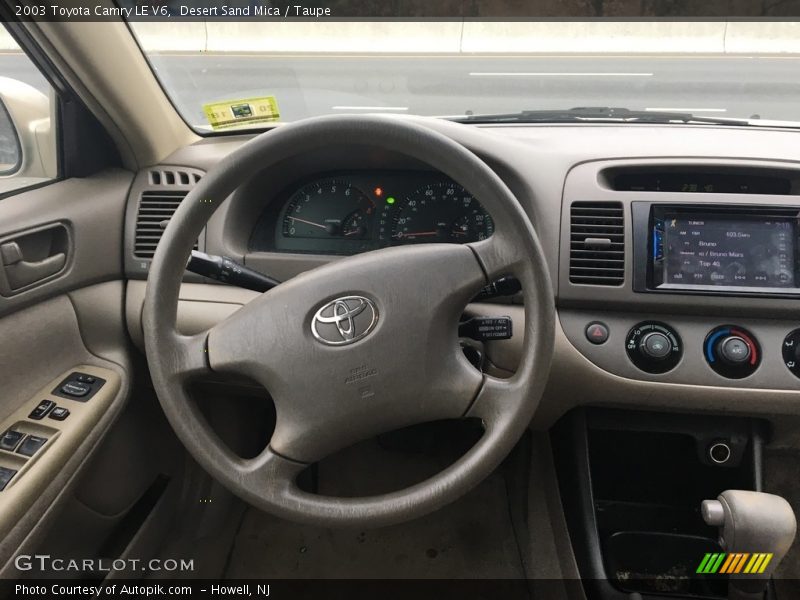 Desert Sand Mica / Taupe 2003 Toyota Camry LE V6