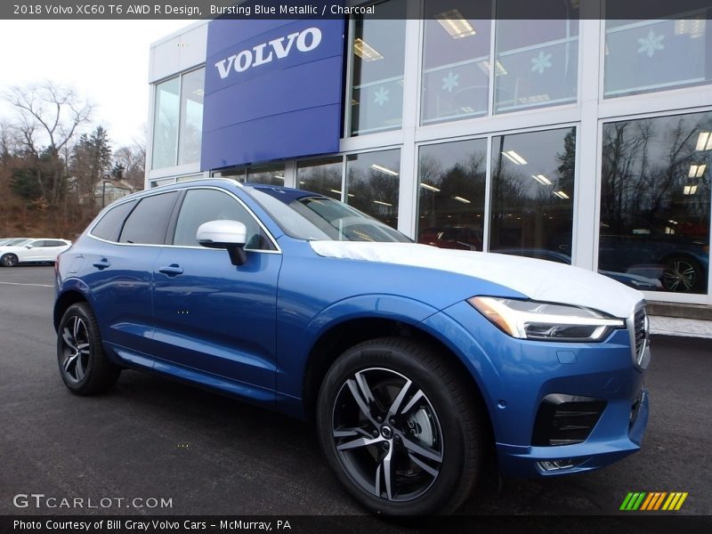  2018 XC60 T6 AWD R Design Bursting Blue Metallic