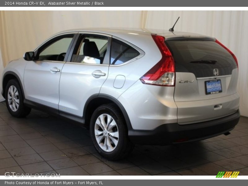 Alabaster Silver Metallic / Black 2014 Honda CR-V EX