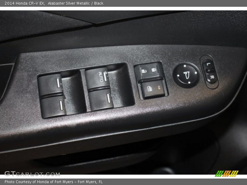 Alabaster Silver Metallic / Black 2014 Honda CR-V EX