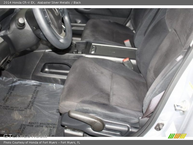 Alabaster Silver Metallic / Black 2014 Honda CR-V EX