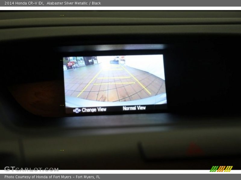 Alabaster Silver Metallic / Black 2014 Honda CR-V EX
