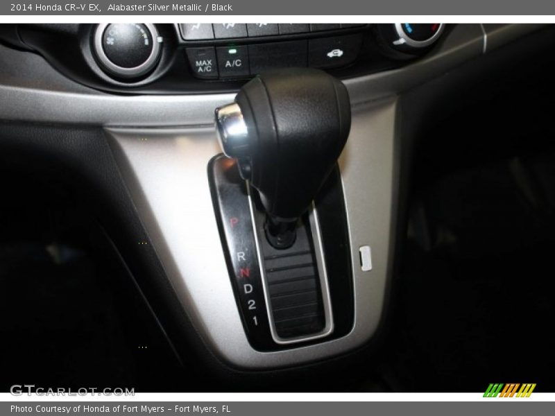 Alabaster Silver Metallic / Black 2014 Honda CR-V EX
