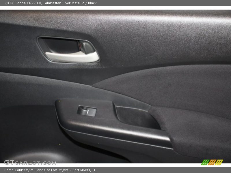 Alabaster Silver Metallic / Black 2014 Honda CR-V EX