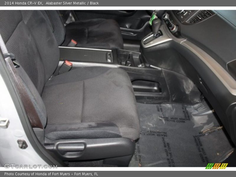 Alabaster Silver Metallic / Black 2014 Honda CR-V EX