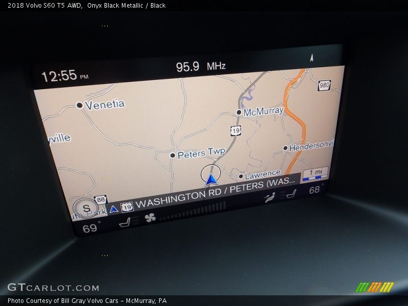 Navigation of 2018 S60 T5 AWD