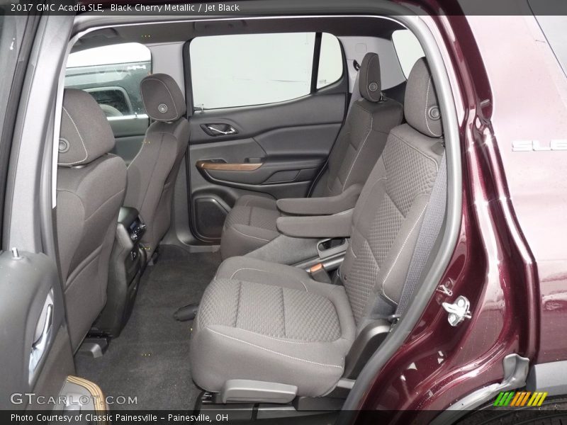 Black Cherry Metallic / Jet Black 2017 GMC Acadia SLE